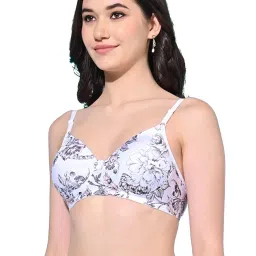 FIMS Black & White Printed Bras - Pack Of 2 image 4