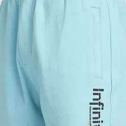 Spykar Sky Blue Regular Fit Shorts image 4