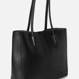 HauteSauce Black Medium Tote Bag image 4
