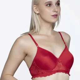 FIMS Red Lace Work Bra image 4
