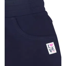 Tiny Girl Kids Navy Regular Fit Skirt image 4