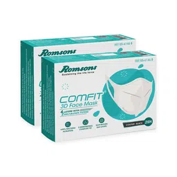 Romsons 50-Pcs 4-Ply Outdoor Anti-Pollution & Disposable Masks image 1