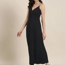 Qurvii Black Maxi Dress image 3