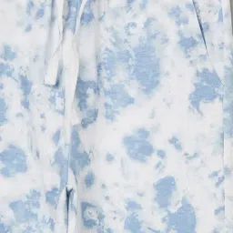 Fame Forever by Lifestyle Girls Blue Cotton Printed Joggers image 3