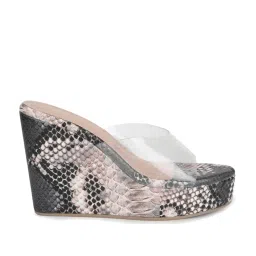 Truffle Collection Women's Beige Casual Wedges image 2