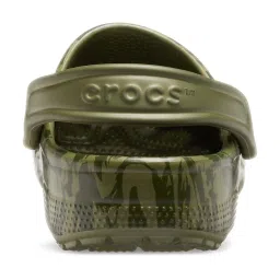 Crocs Unisex Classic Olive Back Strap Clogs image 5