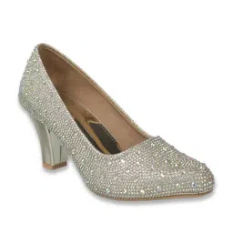 Princess by Metro Women's Gold Casual Pumps-picture-18