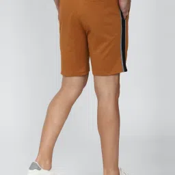 Peter England Brown Cotton Regular Fit Shorts image 2