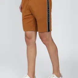 Peter England Brown Cotton Regular Fit Shorts image 3