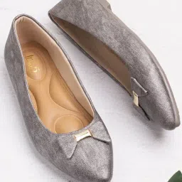 Inc.5 Women's Pewter Flat Ballets-picture-44