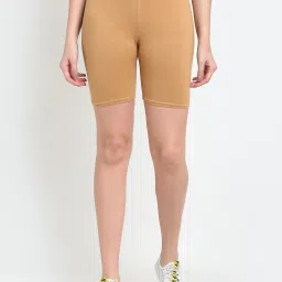 Gracit Black & Beige Cotton Sports Shorts - Pack Of 2 image 4