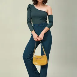 Dream Beauty Fashion maahir Women Straight Fit High-Rise Easy Wash Regular Trousers image 5