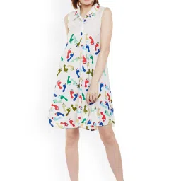 Belle Fille Multicolor Printed Dress image 4
