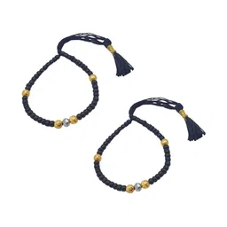 Sahiba Gems Silver-Plated Silver Artificial Stones Bracelet-picture-6