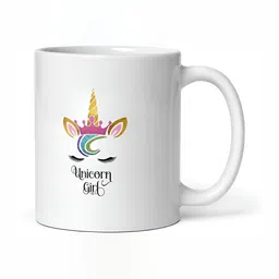 Mr UVD White Typography Printed Ceramic Glossy Mug 350 ml image 3