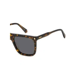 Polaroid Men Grey Square Full Rim Uv Protection Sunglass-20677908656M9 (56) image 4