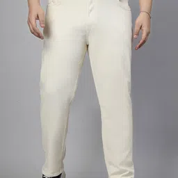 Style Quotient Men Solid Narrow Tapered Fit Mid-Rise Stretchable Jeans-picture-32