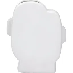 Aura White Face Like Ceramic Vase image 2