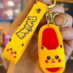 Flenzy Pokemon Cartoon Slippers Key Chain image 1