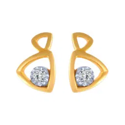 P.C. Chandra Jewellers 18 kt Gold & Diamond Earrings-picture-44