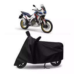 Auto Pearl Bike Cover for Honda Africa Twin (Black)-picture-48