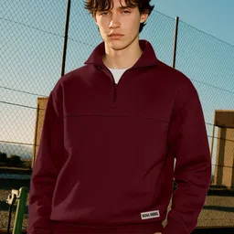 FTX Men Shirt Collar Sweatshirt-image-46