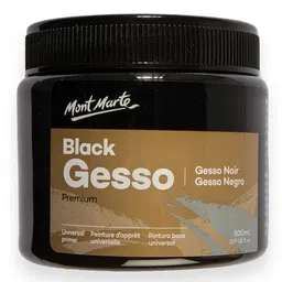 Mont Marte Black Gesso Tub 500ml-picture-27