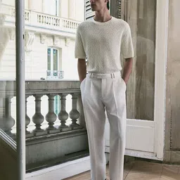 H&M Regular Fit Textured-Knit T-shirt-picture-15