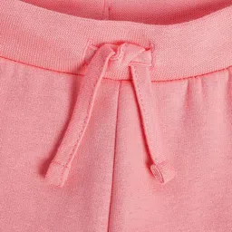 MINI KLUB Cotton Solid Joggers - Pink image 4