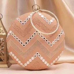 ARTKLIM Embroidered Embellished Box Clutch-picture-23