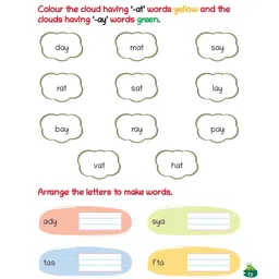 oswaal books Oswaal Lil Legends Three Letter words  Phonic Reading Book  English Reading Book for Kids  For Kids  Age 3-5 Years image 5