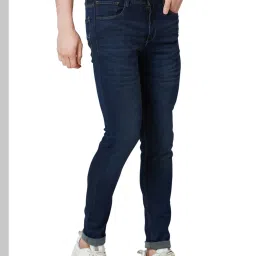 Park Avenue Blue Super Slim Fit Jeans image 4