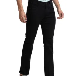 Parx Black Slim Tapered Fit Jeans image 4