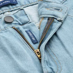 Bene Kleed Blue Cotton Loose Fit Jeans image 4