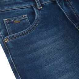 Gini & Jony Boys Blue Washed Jeans image 4