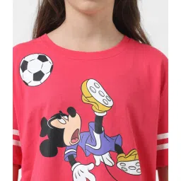 VERO MODA GIRL Red Printed T-Shirt image 4