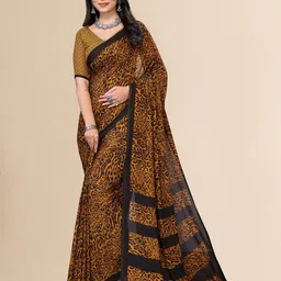 Moda Rapido Abstract Printed Saree-image-53