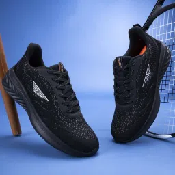 Red Tape Men's Black Running Shoes image 1