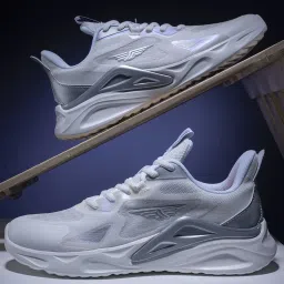 Red Tape Men's White Walking Shoes image 1