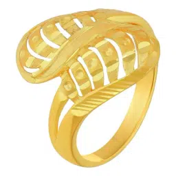 Malabar Gold and Diamonds 22k (916) Yellow Gold Ring for Women-picture-25