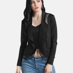 Kazo Black Lace Jacket-image-41