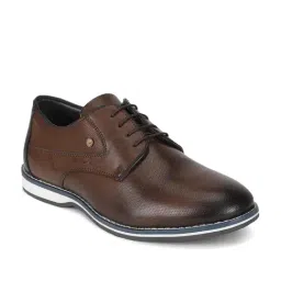 Allen Solly Men's Brown Derby Shoes-picture-33