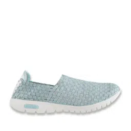Metro Women's Grey Slip-On Shoes image 2
