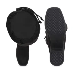 Truffle Collection Women's Black Casual Booties image 4