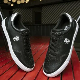 Red Tape Men's Black Casual Sneakers image 1