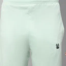 Vimal Jonney Mint Green & Brown Regular Fit Lounge Capris- Pack of 2 image 4