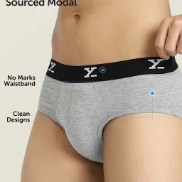 XYXX Light Grey Briefs image 4