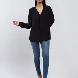 Label Ritu Kumar Black Top image 4