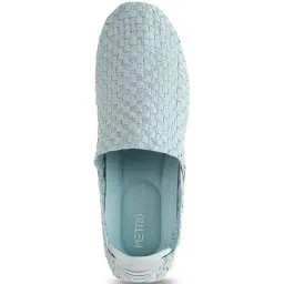 Metro Women's Grey Slip-On Shoes image 4