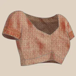 Silk Land Purple Woven Saree With Unstitched Blouse image 4